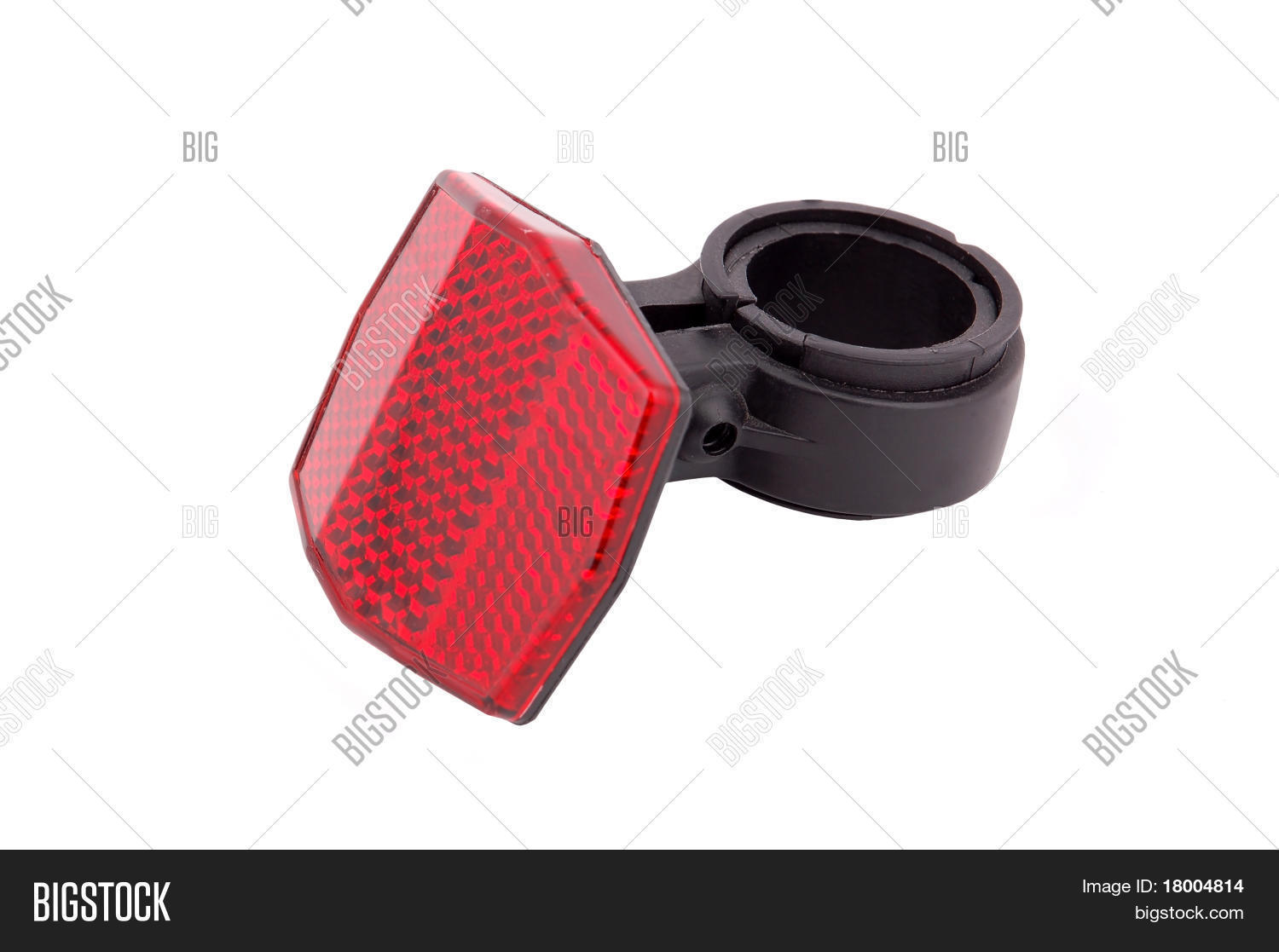 red bike reflector