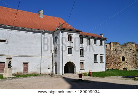 Aiud city romania medieval fortress entrance landmark architecture