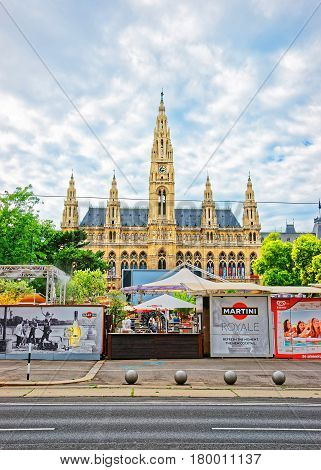 Vienna City Hall In Old Town Of Vienna