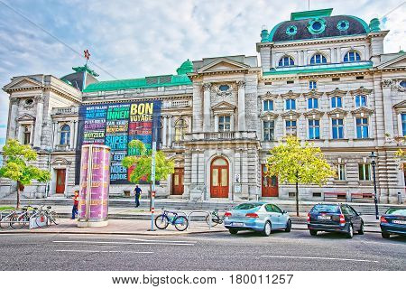 Volkstheater Or People Theater In Vienna