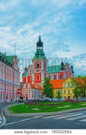 St Stanislaus Church At Old Town Of Poznan