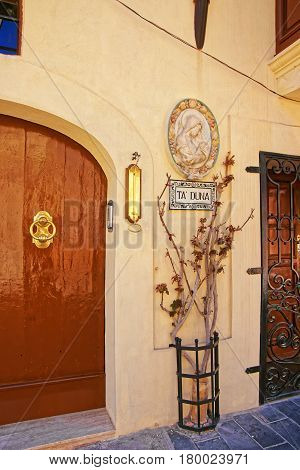 Santa Maria Ta Doni Street In Rabat