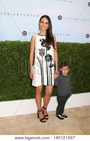 LOS ANGELES - APR 1:  Jordana Brewster, Julian Form-Brewster at the Victoria Beckham For Target Launch Event at Private Residence on April 1, 2017 in Los Angeles, CA