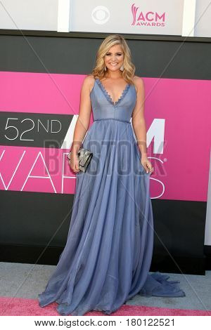 LAS VEGAS - APR 2:  Lauren Alaina at the Academy of Country Music Awards 2017 at T-Mobile Arena on April 2, 2017 in Las Vegas, NV