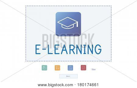 Computer technology electronic learning instructional media