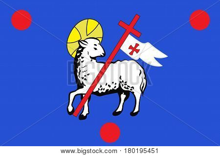 Flag of Grasse is a commune in the Alpes-Maritimes department on the French Riviera