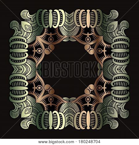 tribal ethnic bohemia fashion abstrac ethnic patterned background. Arabesque ornament