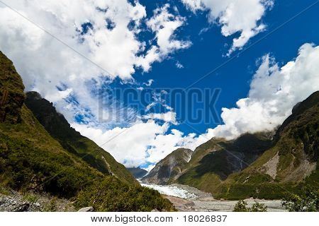 Fox Glacier a Cloudscape