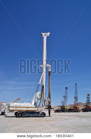 Grande bianco Post Hole Digger