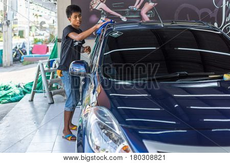 Cleaning The Car