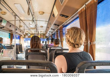 Bus In Bangkok Thailand