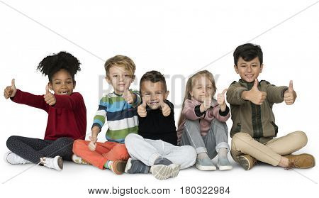 Schooler Friends Happiness Cute Playful