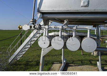 Dosage Unit And Container With Methanol. Additional Equipment For Oil And Gas Wells