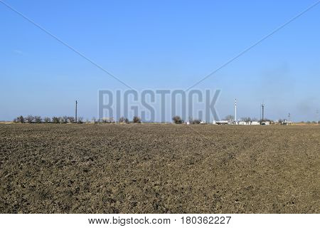 Separation Station For Oil And Gas Treatment. Oil And Gas Equipment.