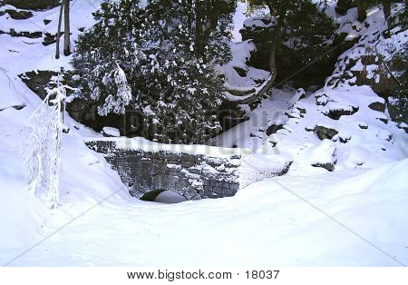 Snowy Bridge