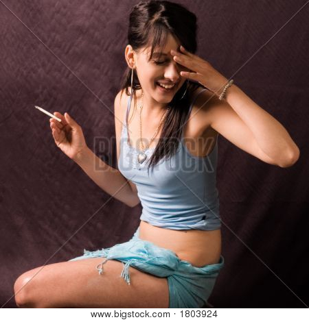 Posando de menina
