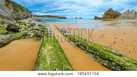 Arnia Beach Coastline Landscape.