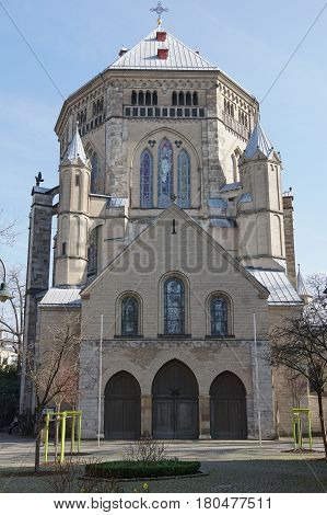 Romanesque church St. Gereon, Cologne, Germany, Europe