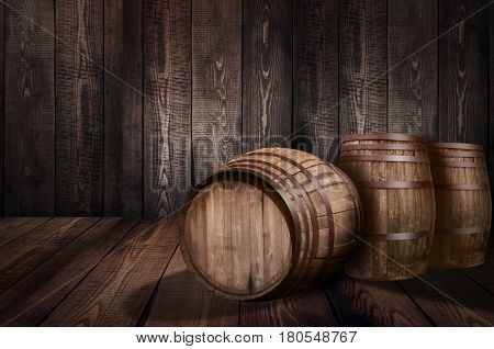 background of barrel whiskey winery beer rum