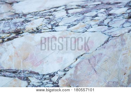 Marble texture background for design. Ancient marble of Cesarea.