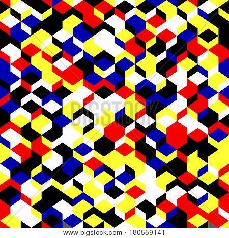 Geometric Background. Vector Illustration
