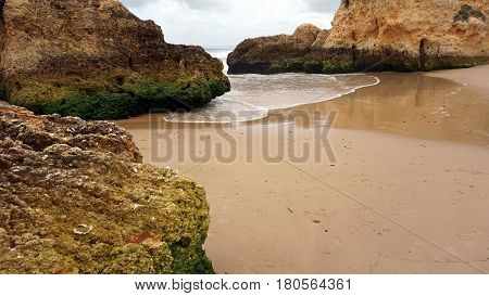 Rocks On The Beach