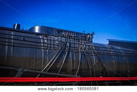 Details Of Polish Steam Locomotive.
