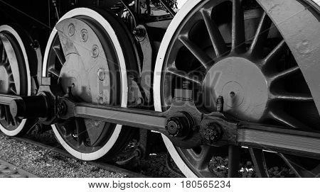 Details Of Polish Steam Locomotive.
