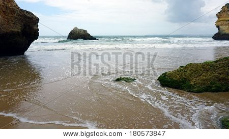 Rocks On The Beach