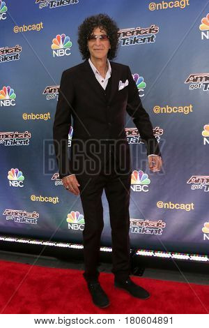 NEW YORK-AUG 11: Radio personality Howard Stern attends the 'America's Got Talent' season 10 taping at Radio City Music Hall on August 11, 2015 in New York City.