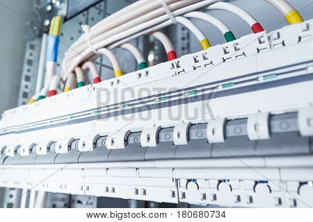 Connecting Cables With Cable Lugs To Circuit Breakers.