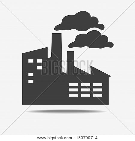 Factory Icon Isolated
