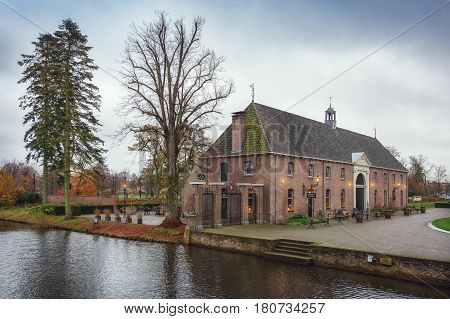 Restaurant near Cannenburgh Castle is a 16th century castle in Vaassen in the Dutch province of Gelderland.
