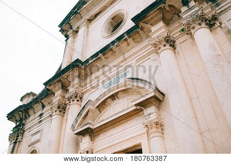 Prcanj, Montenegro The Bay of Kotor. Church of the Nativity of the Virgin.