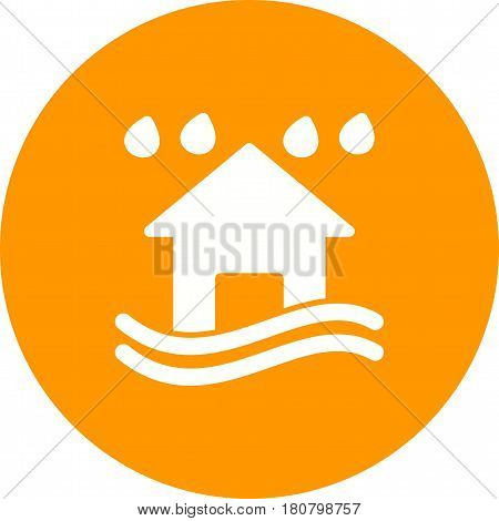 Snow, heavy, storm icon vector image. Can also be used for disasters. Suitable for mobile apps, web apps and print media.