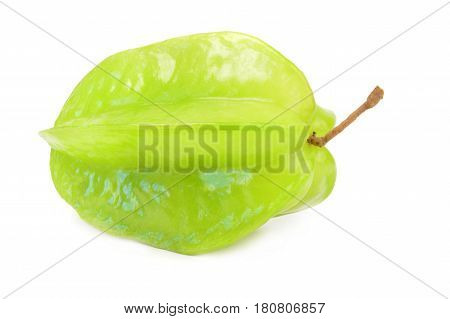 Carambole isolated on a white background cutout