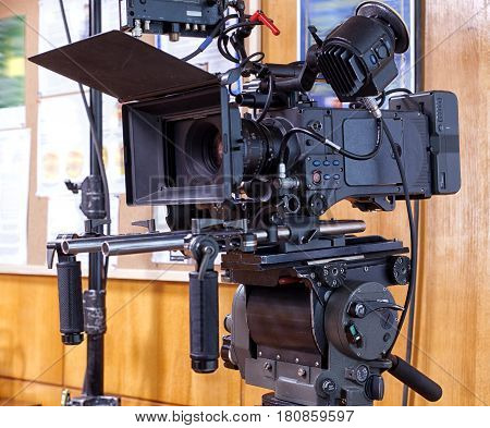 Camera for shooting feature films and television series