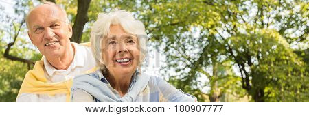 Senior Couple Outdoors