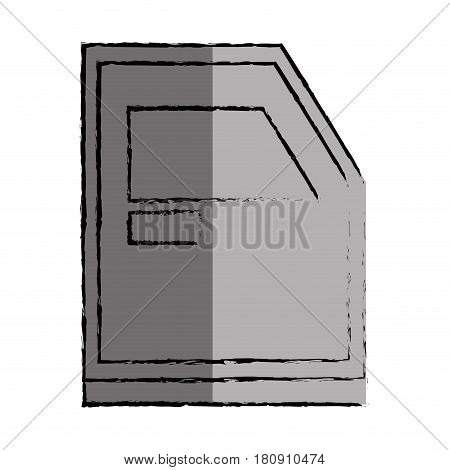 bunker truck door icon vector illustration design