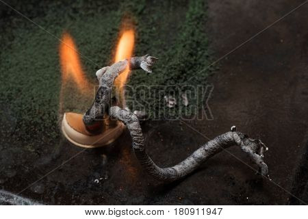 Chemical Experiment With Calcium Gluconate