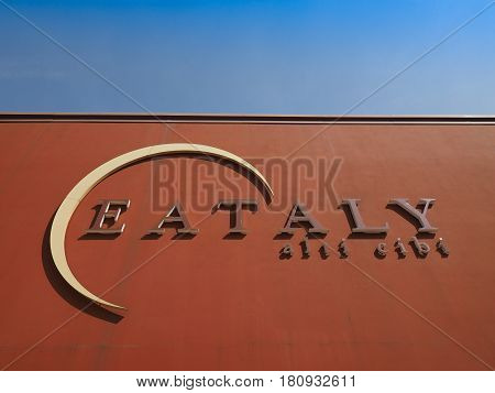 Eataly Restaurant In Turin