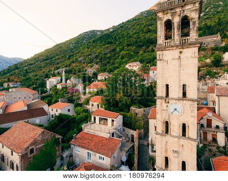 St. Nicholas Church, Old Town Perast in Montenegro