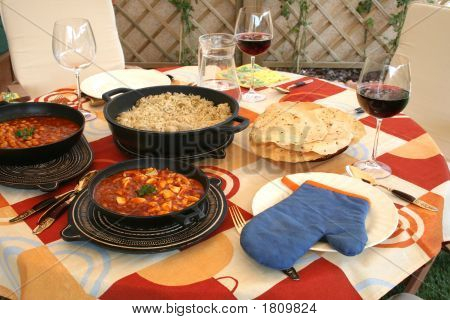 Almoço indiano