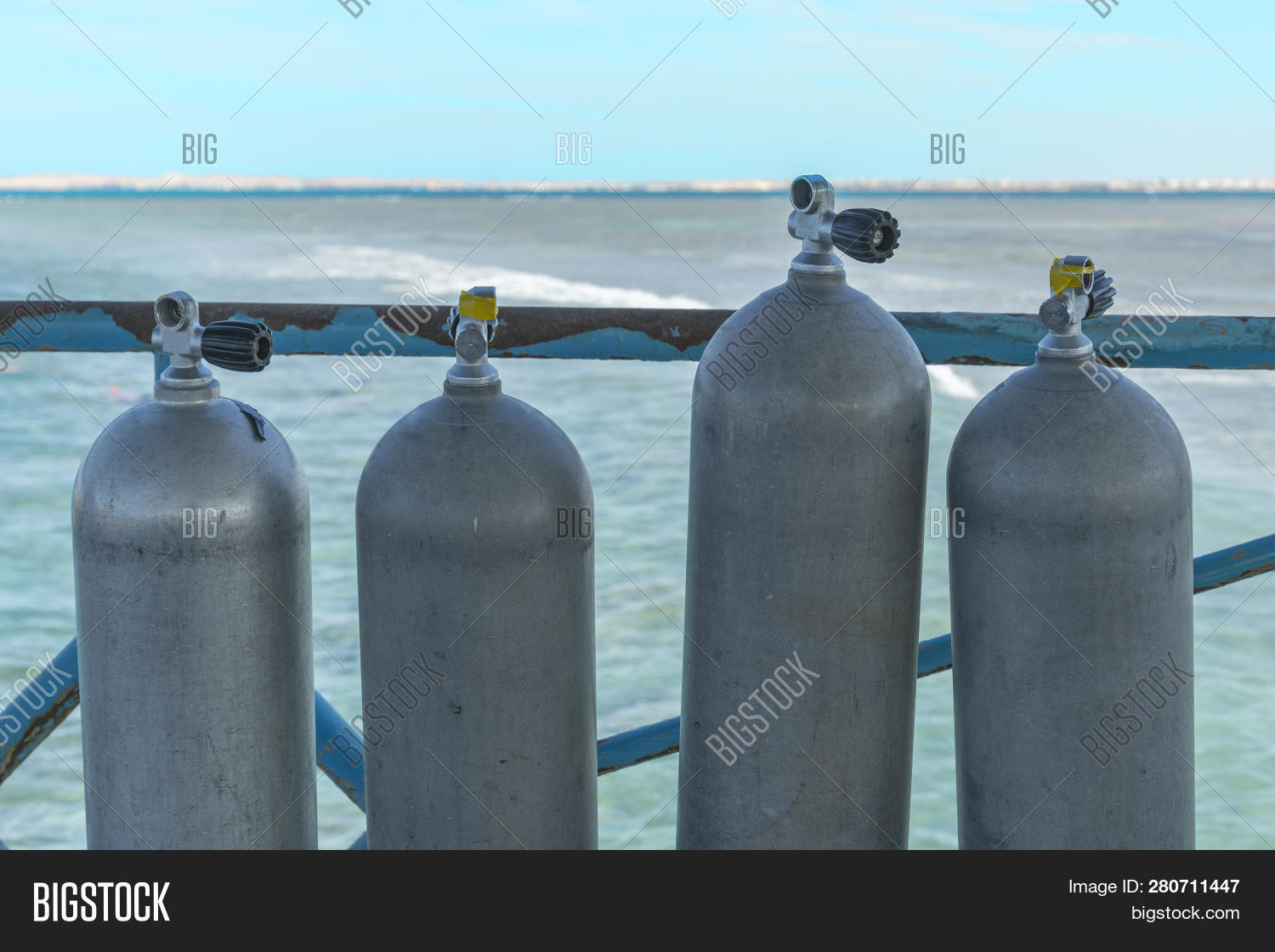 Diving Cylinders. Image & Photo (Free Trial) Bigstock