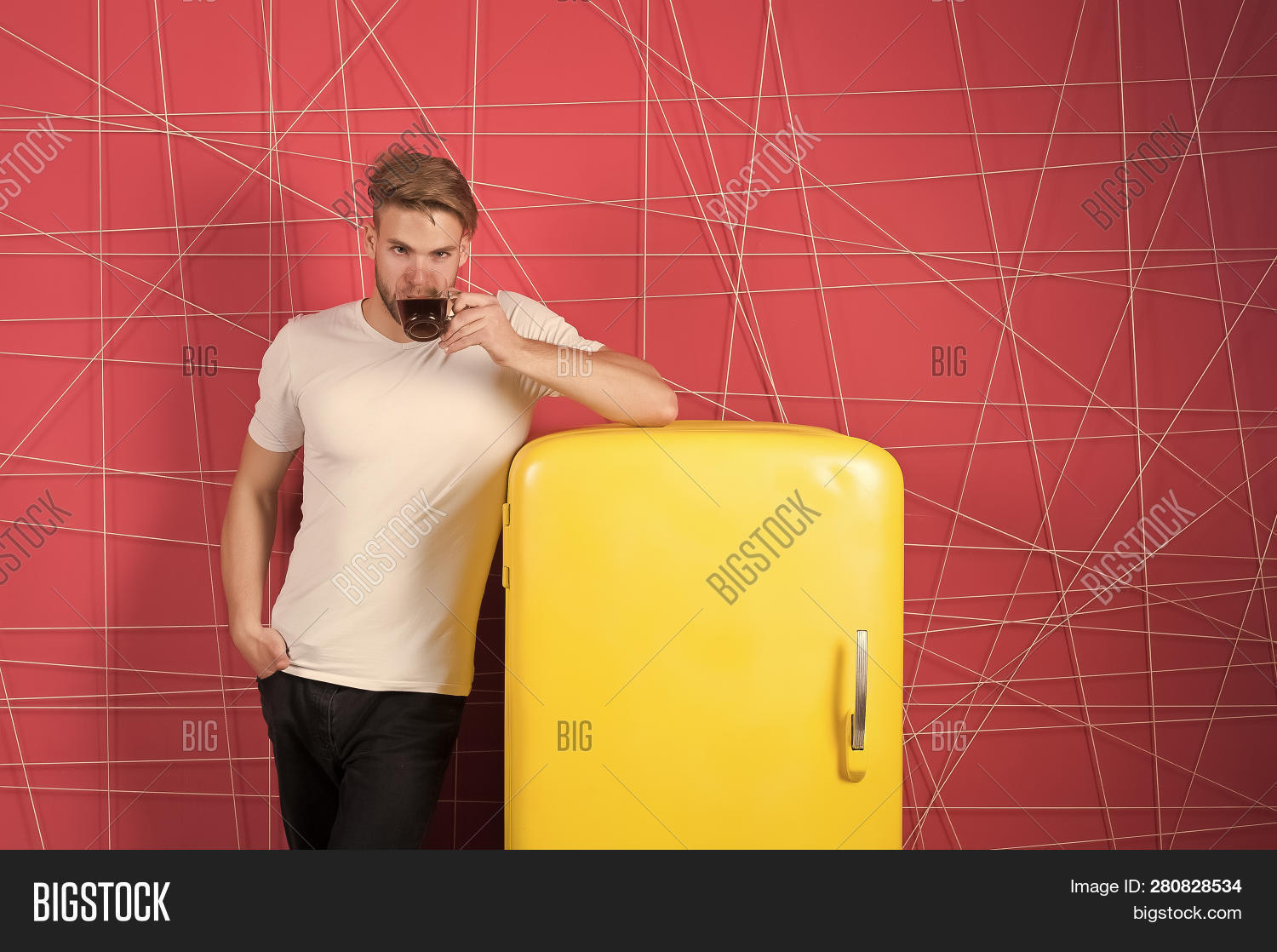 Macho Drink Retro Image & Photo (Free Trial) | Bigstock