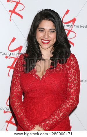 LOS ANGELES - JAN 17:  Noemi Gonzalez at the Young and the Restless Celebrates 30 Years at #1 at the CBS Television CIty on January 17, 2019 in Los Angeles, CA
