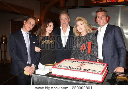LOS ANGELES - JAN 17:  YnR Cast members at the Young and the Restless Celebrates 30 Years at #1 at the CBS Television CIty on January 17, 2019 in Los Angeles, CA