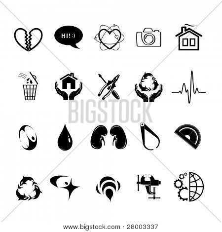 Vector set di icone