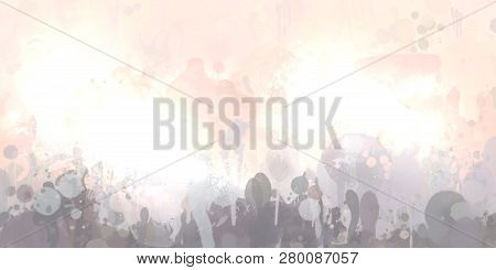 Colorful Brush Strocke Background Abstract Texture Splash Stain