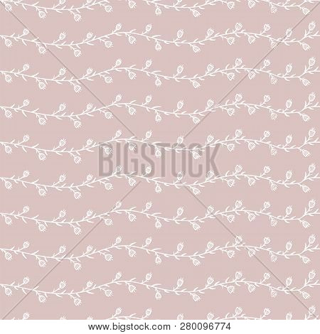 Hand Drawn Floral Seamless Pattern